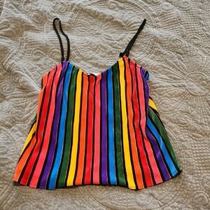 Show Me Your MuMu Multicolor Striped Top